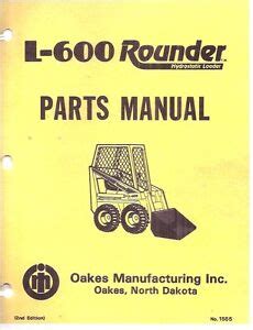 rounder skid steer manuals